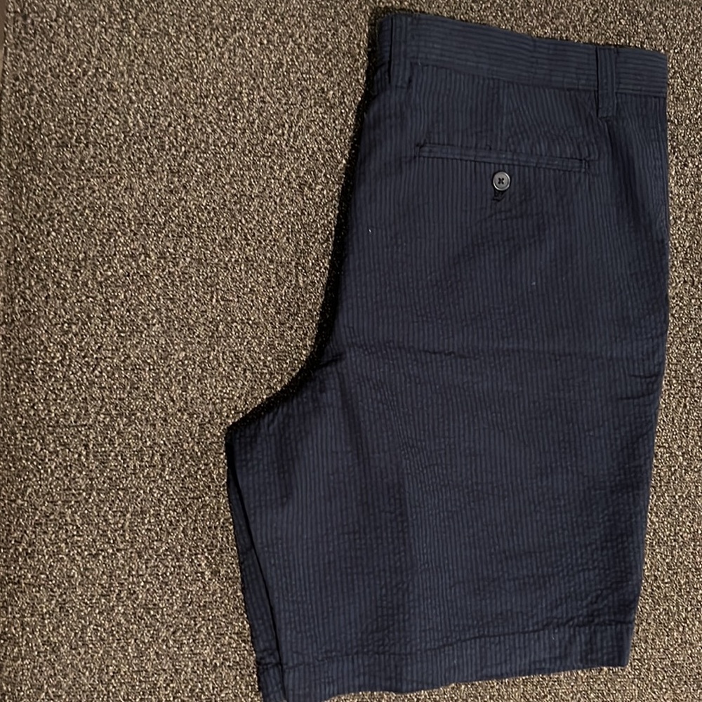 Banana Republic Man’s Deck Short Seersucker (New) #135 - Picture 2 of 6